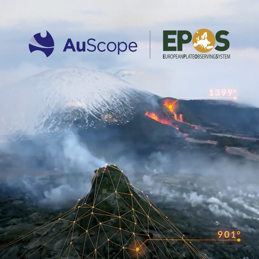 Volcanoes Digital Twin AuScope and EPOS 