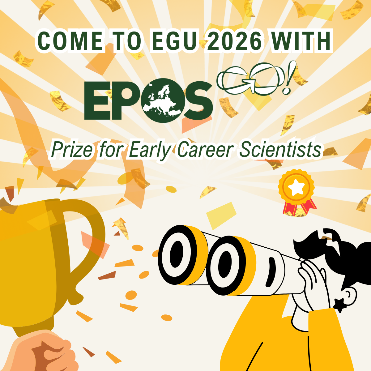 Come to EGU26 with EPOS GO! - Prize for ECS