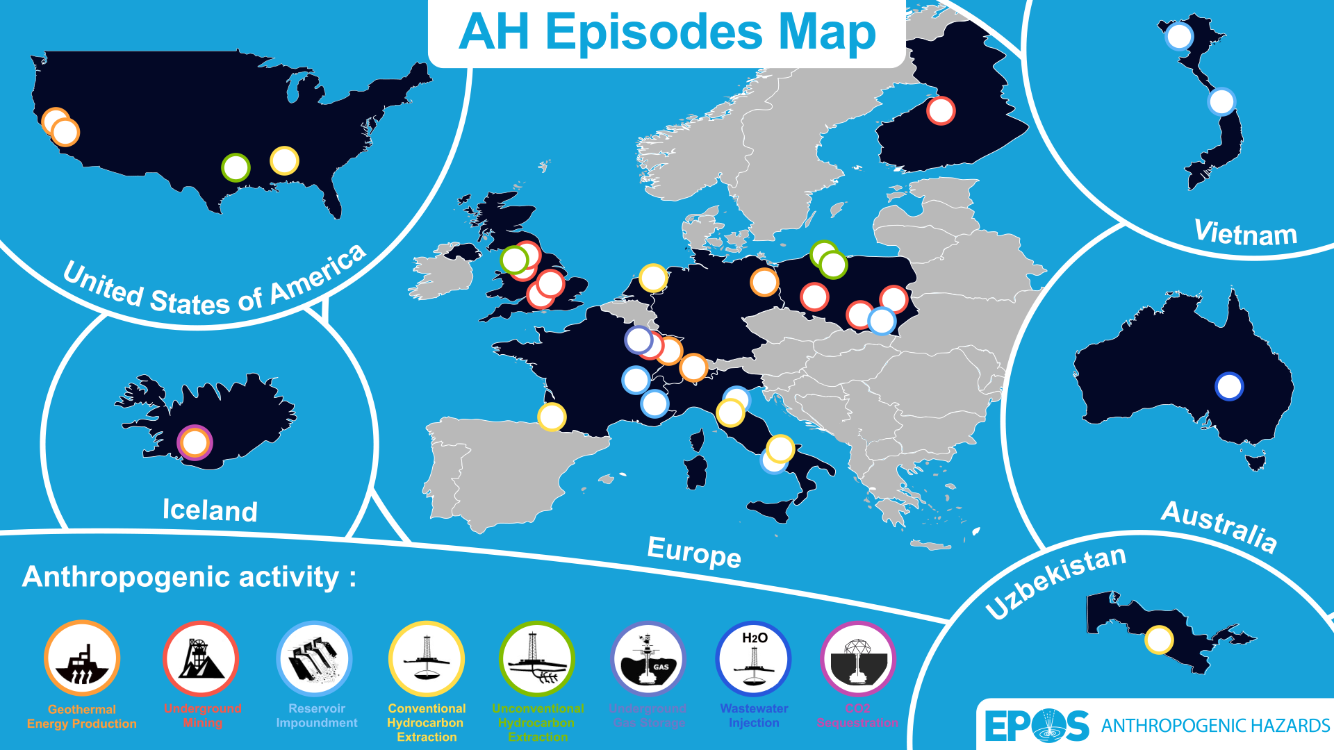 Episodes map