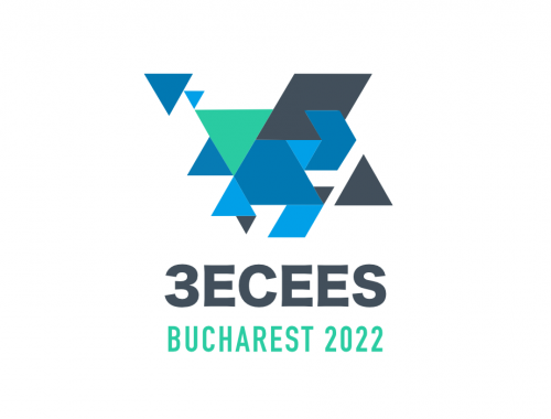 logo and text "3ecees - Bucharest 2022"