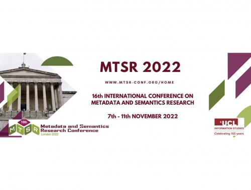 MTSR 2022