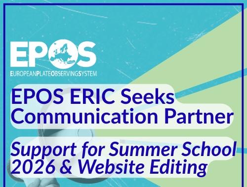 EPOS ERIC Seeks Comms Partner